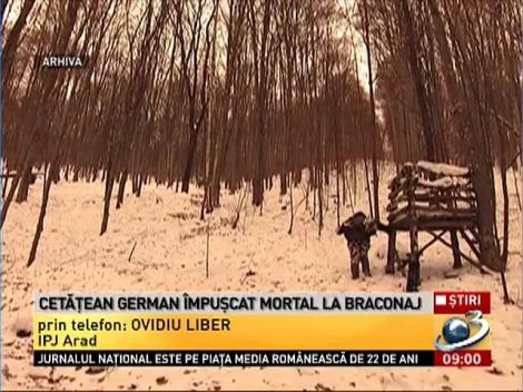 Poliţia Arad: Românul a tras focuri de armă, crezând că e un animal