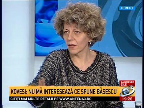 Adina Anghelescu: Traian Băsescu va răm&acirc;ne multă vreme &icirc;n picioare