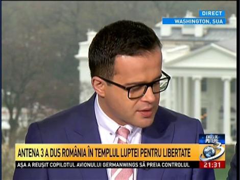 Antena 3 a dus România în templul luptei pentru libertate