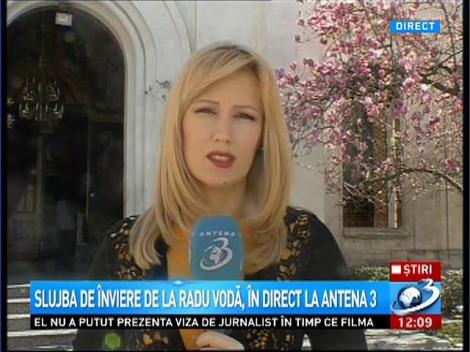 Slujba de &Icirc;nviere de la Radu Vodă, &icirc;n direct la Antena 3