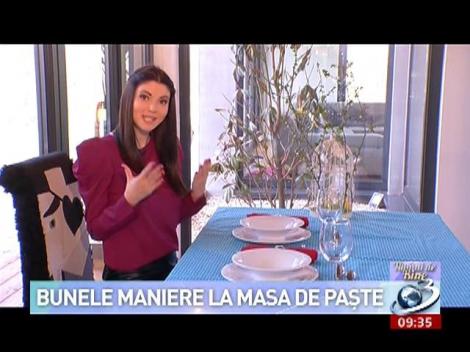 Numai de Bine: Bunele maniere la masa de Paşte