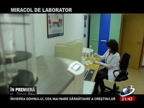 &Icirc;n premieră: Miracol de laborator