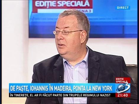 De Paște, Iohannis &icirc;n Madeira, Ponta la New York