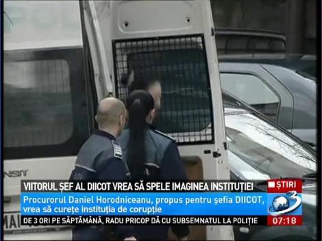 Viitorul şef al DIICOT vrea să spele imaginea instituţiei