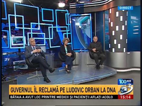 Guvernul îl reclamă pe Ludovic Orban la DNA