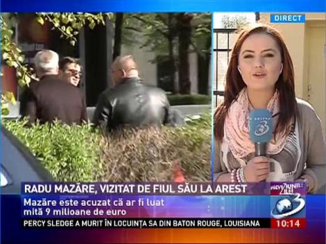 Radu Mazăre, vizitat de fiul său