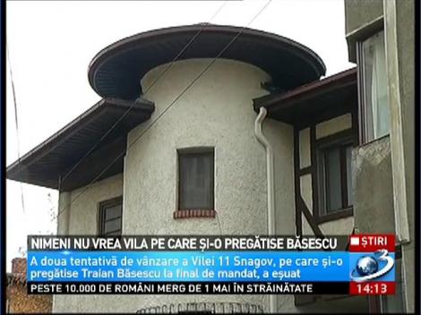 Nimeni nu vrea vila pe care şi-o pregătise Băsescu