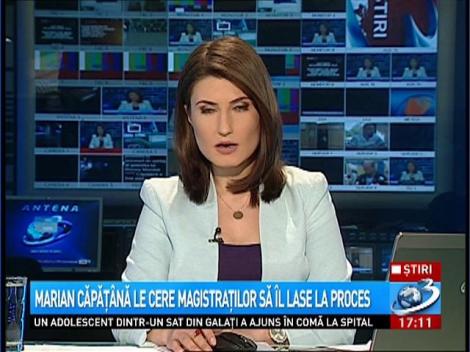 Marian Căpăţână le cere magistraţilor să îl lase la procesul de şantaj al ginerelui lui Bercea