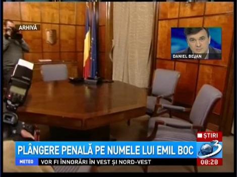 FACIAS, pl&acirc;ngere penală &icirc;mpotriva lui Emil Boc