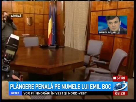 FACIAS, plângere penală împotriva lui Emil Boc