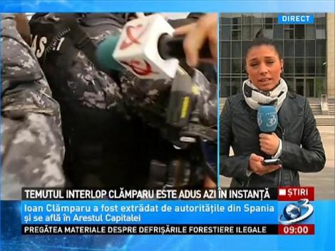 Ion Clămparu ajunge &icirc;n faţa instanţei