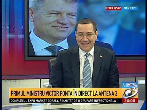 Ponta: Piloţii au fost extraordinari şi stewardesa extrem de curajoasă