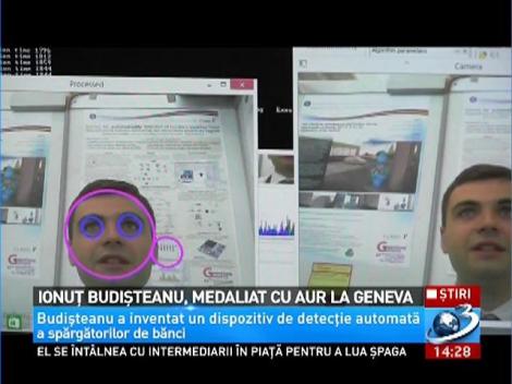 Ionuţ Budişteanu, medaliat cu aur la Geneva