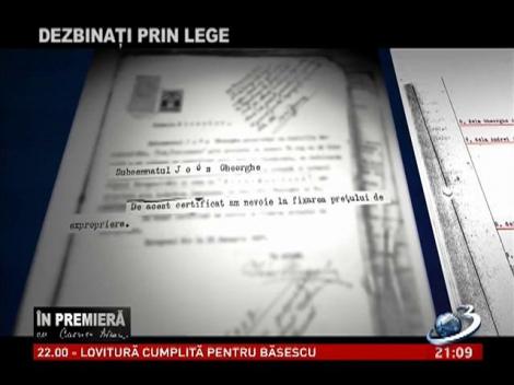 În premieră: Dezbinaţi prin lege, partea I