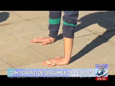 Numai de bine: Cum scăpați de grăsimea de pe burtă