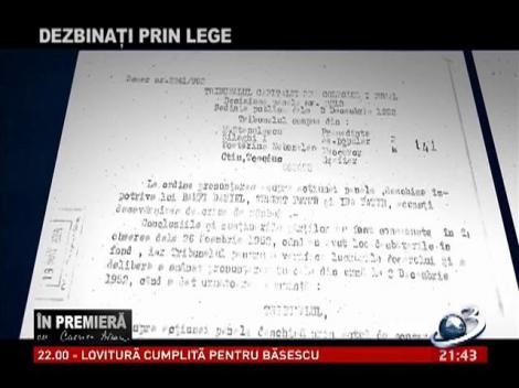 În premieră: Dezbinaţi prin lege, partea II