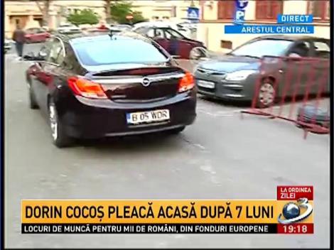 Dorin Cocos a ieşit din Arestul Central