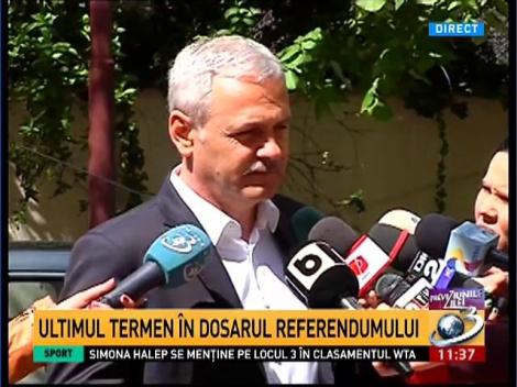 Liviu Dragnea, la ultimul termen în dosarul Referendumului: Sper să fiu achitat