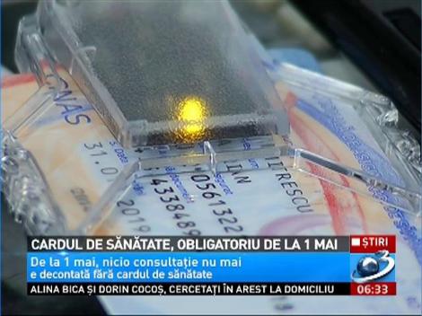 Cardul de sănătate, obligatoriu de la 1 mai