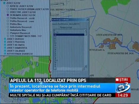 Apelul 112, localizat prin GPS