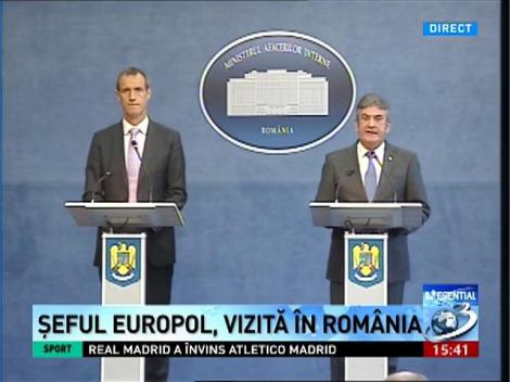 Şeful Europol, vizită &icirc;n Rom&acirc;nia