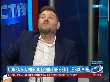 Felix Rache: Cred că Udrea are mai mulţi crocodili &icirc;n şifonier dec&acirc;t sunt acum pe Nil