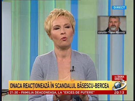 La Ordinea zilei. Onaca reacţionează în scandalul Băsescu-Bercea