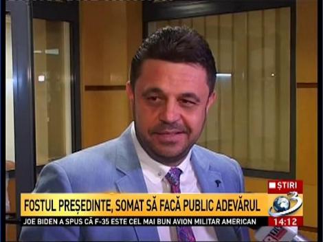 Marian Căpăţ&acirc;nă &icirc;l somează pe Băsescu să spună adevărul: Să demonstreze că e bărbat măcar o dată!