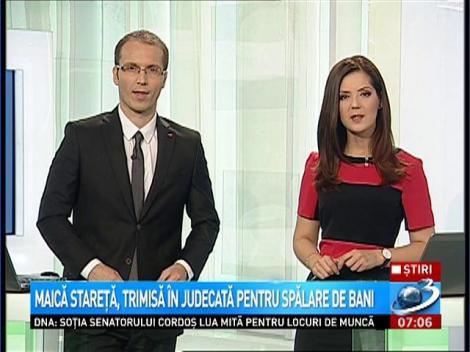 Maica stareţă de la Mănăstirea Sfintei Cruci din Oradea, trimisă &icirc;n judecată pentru SPĂLARE DE BANI