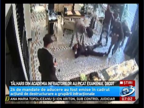 T&acirc;lharii din "Academia Infractorilor" au picat examenul DIICOT