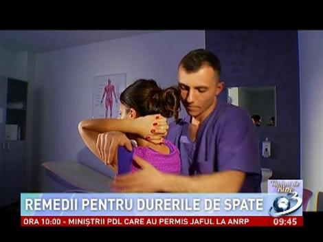 Numai de bine: Remedii pentru durerile de spate