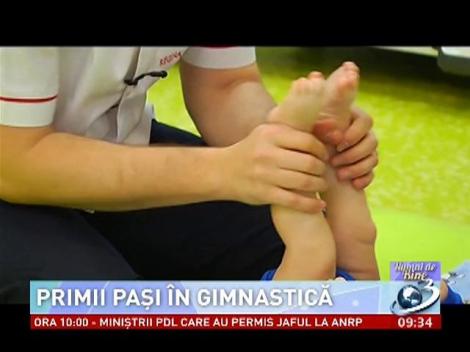Numai de bine: Primii paşi în gimnastică