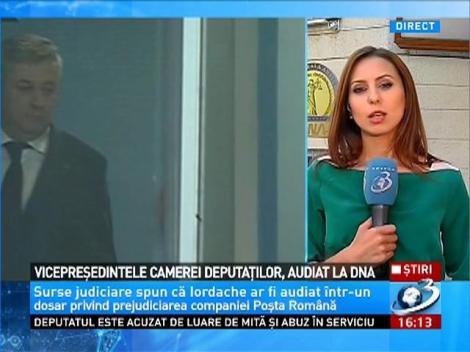 Vicepreşedintele Camerei Deputaţilor, audiat la DNA