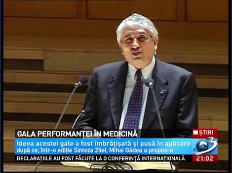 Ministrul Bănicioiu, la Gala Performanţei &icirc;n Medicină