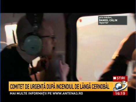 Comitet de urgenţă după incendiul de l&acirc;ngă Cernob&icirc;l