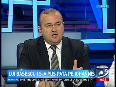 Subiectiv: Lui Băsescu i s-a pus pata pe Iohannis