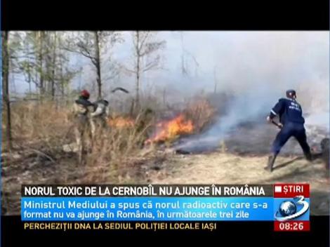 Norul toxic de la Cernobîl nu ajunge în România