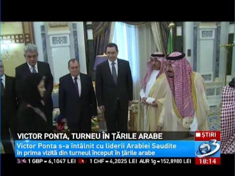 Victor Ponta, turneu &icirc;n ţările arabe