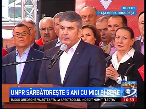 UNPR sărbătoreşte 5 ani de la &icirc;nfiinţare