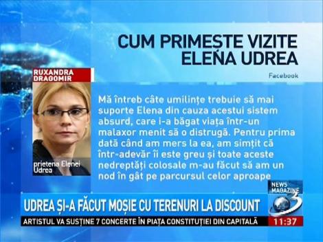 Udrea, vizitată de Ruxandra Dragomir la Penitenciarul T&acirc;rgşor