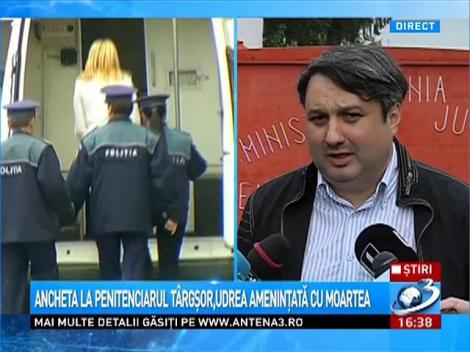 Marius Striblea, despre ameninţarea Elenei Udrea din penitenciar