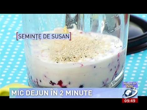 Numai de bine. Mic dejun &icirc;n 2 minute