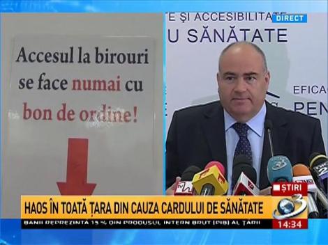 Haos &icirc;n toată ţara din cauza cardului de sănătate