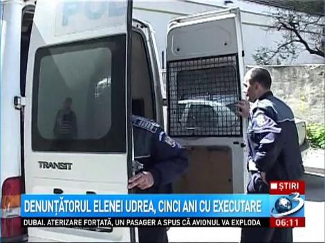 Denunţătorul Elenei Udrea, cinci ani cu executare