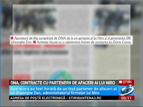 DNA, contracte cu partenerii de afaceri ai lui Niro