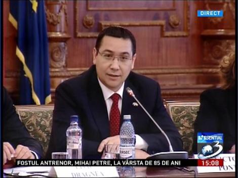 Victor Ponta: Am luat ţara din recesiune economică şi o să terminăm guvernarea cu creştere economică şi locuri de muncă