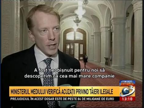 Tăieri ilegale de lemne la cel mai mare procesator din Rom&acirc;nia... pe bonuri