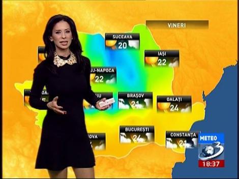 Prognoza meteo- 7 mai 2015