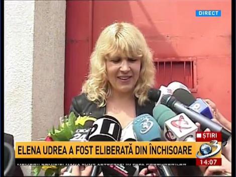 Elena Udrea: A fost destinul meu să trec prin această experienţă pentru că nu am ştiut multe lucruri, le-am tratat superficial