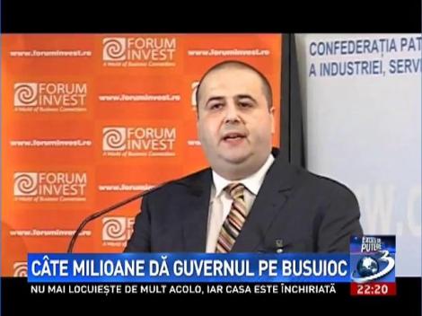 Exces de putere: Câte milioane dă guvernul pe Busuioc